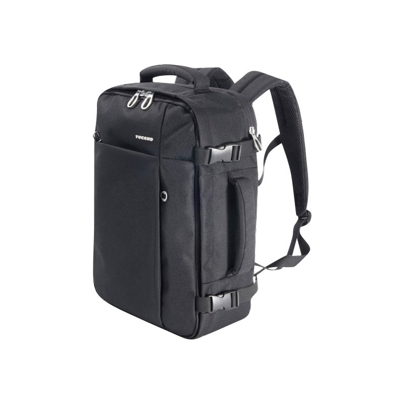 Tucano Travel TUGO MEDIUM Carrying Backpack for 15.6 Laptops - Black