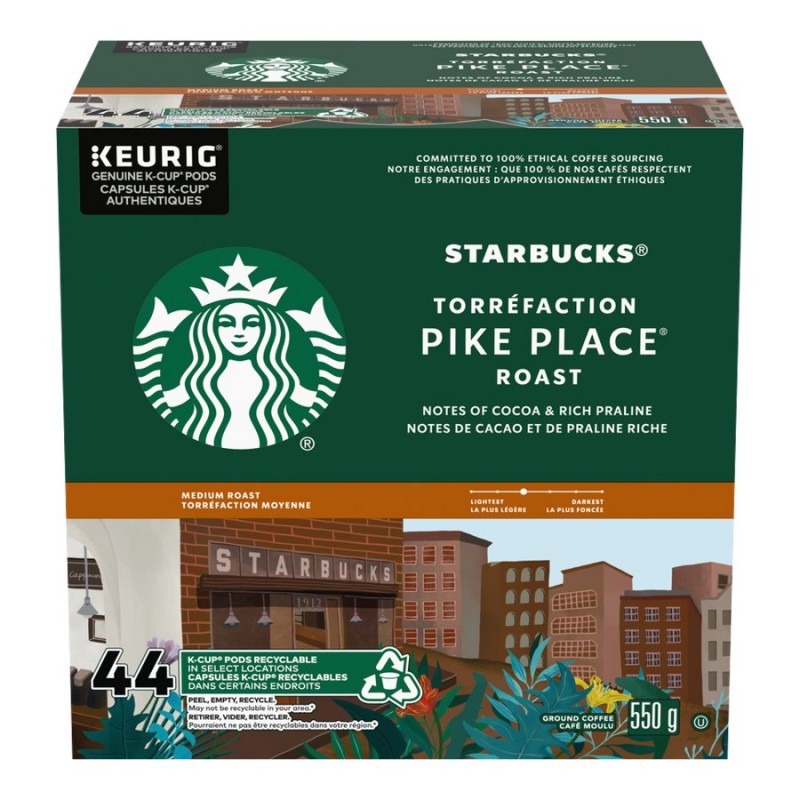 Starbucks K Cup Caffeine Chart