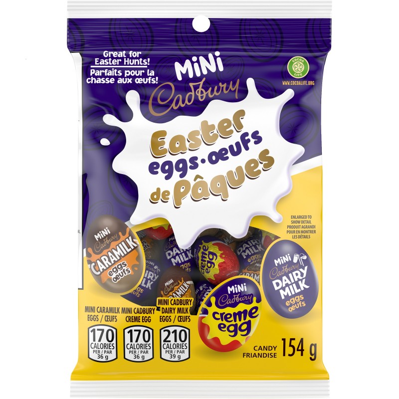 Cadbury Assorted Mini Eggs - 154g