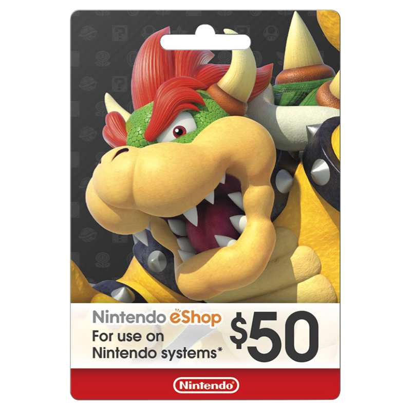 Nintendo eShop Gift Card - $50