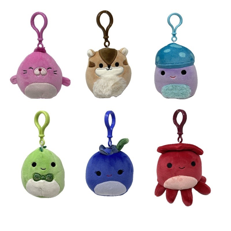 Squishmallows Clips Everyday B Plush Toy - Assorted - 3.5 Inch