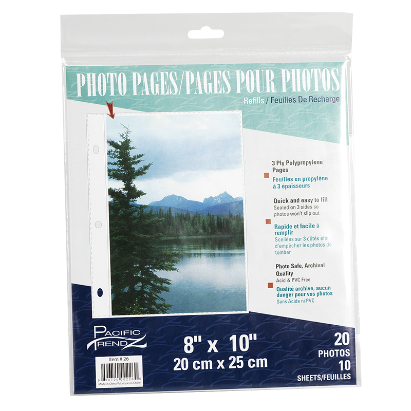 Pacific Trendz 8x10 Refill 10 Pack - 1UP/8X10