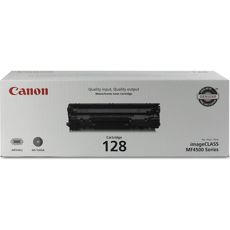 Canon 128 Toner Cartridge - Black - 3500B001
