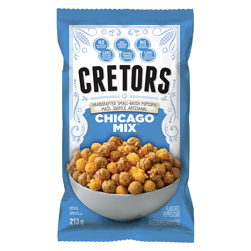 Cretors Popped Corn - Chicago Mix - 213g