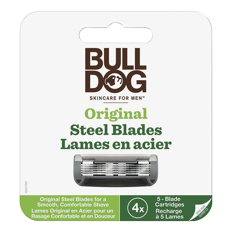 Bulldog Skincare for Men Original Steel Blades - 4s