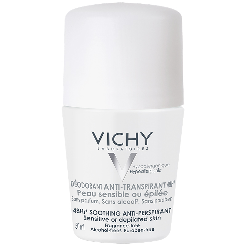 Vichy Anti-Perspirant Deodorant - Sensitive or Depilated Skin - 50ml