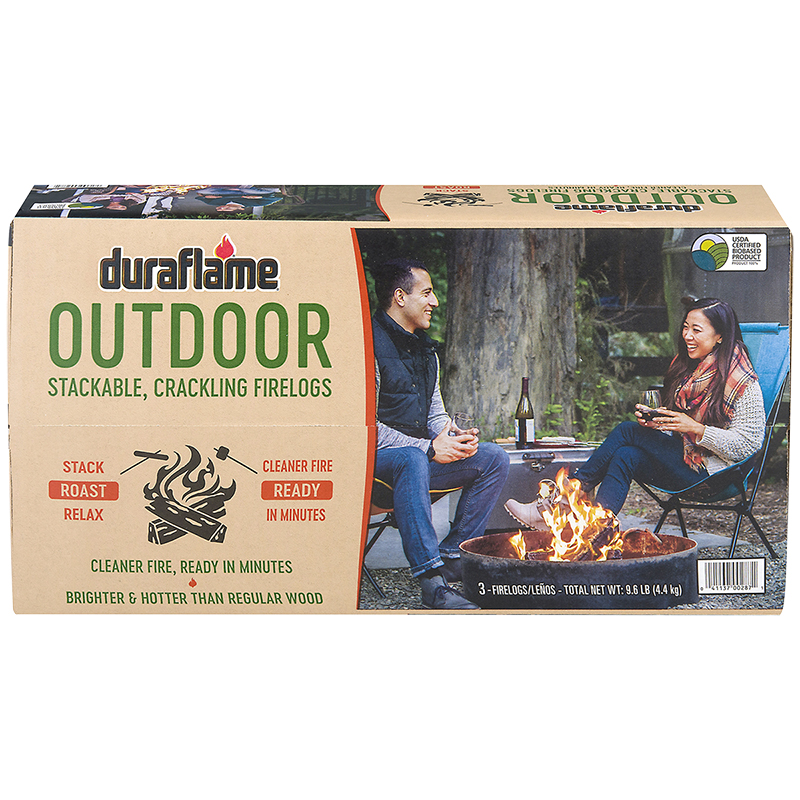 Duraflame Outdoor Firelog - 3 pack/3.2lbs