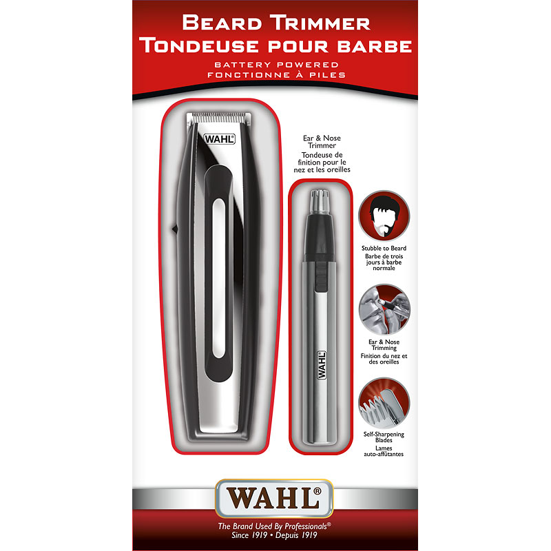 beard trimmer and nose trimmer