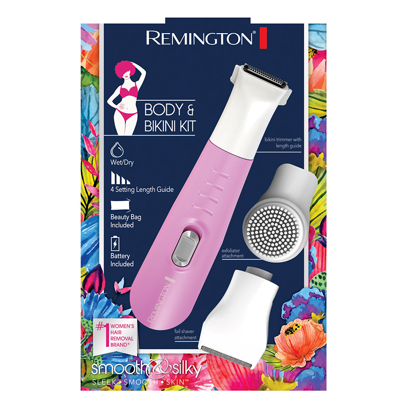 remington smooth & silky bikini shaver & trimmer