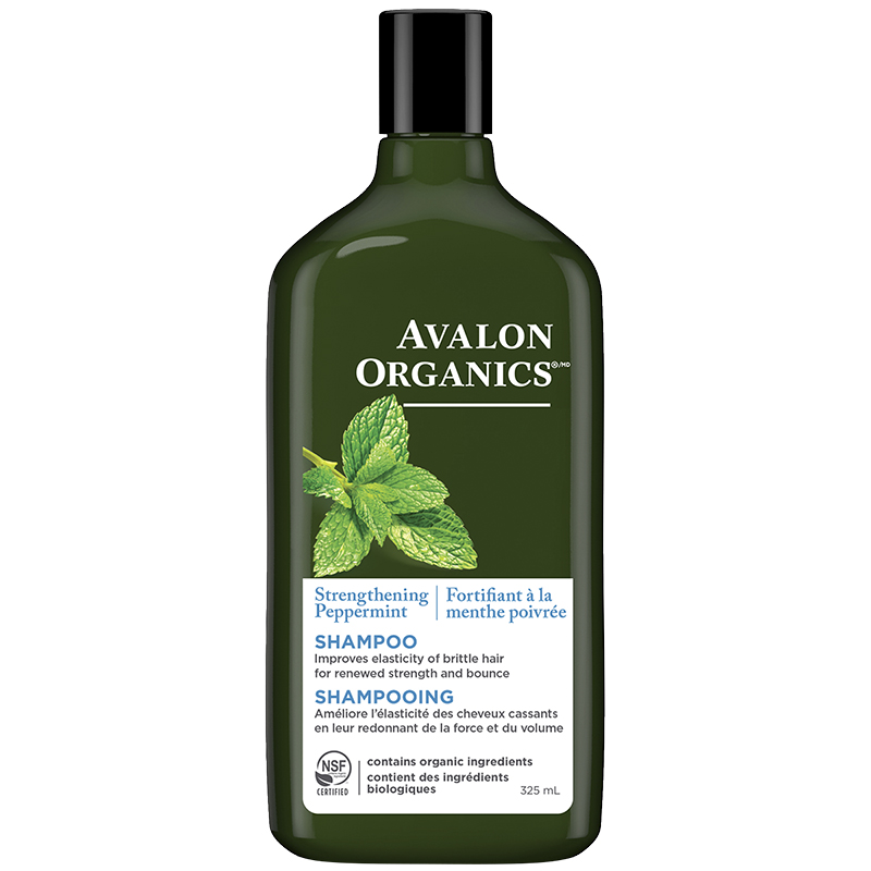 Avalon Organics Strengthening Shampoo - Peppermint - 325ml