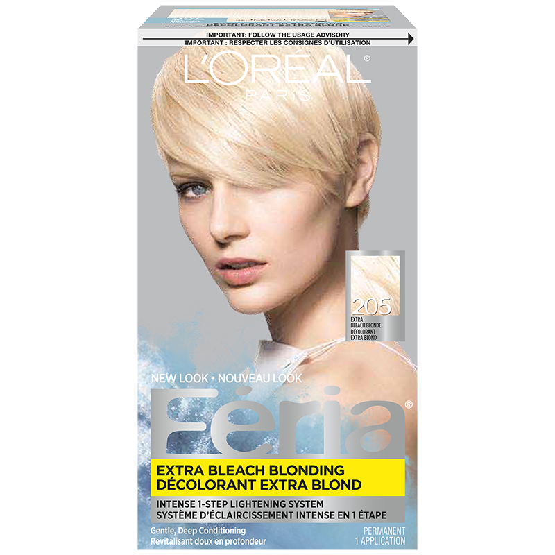 L'Oreal Feria Hair Colour - 205 Extra Bleach Blonde