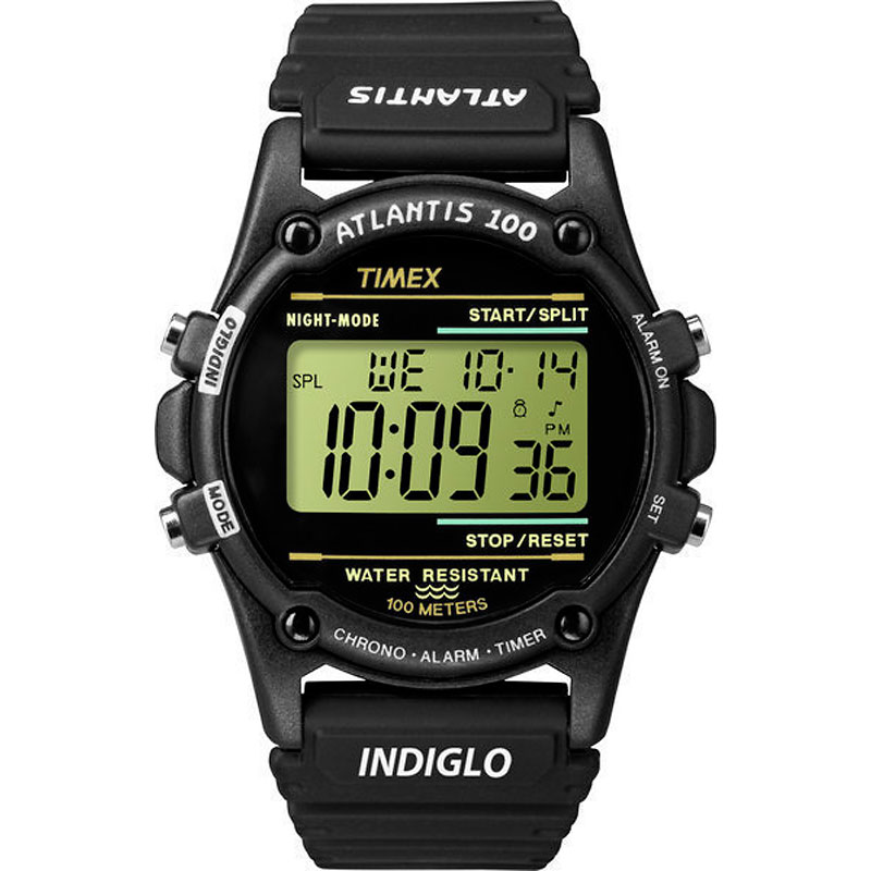 Timex Expedition Chrono Alarm Timer Watch -Black - T5K463GP