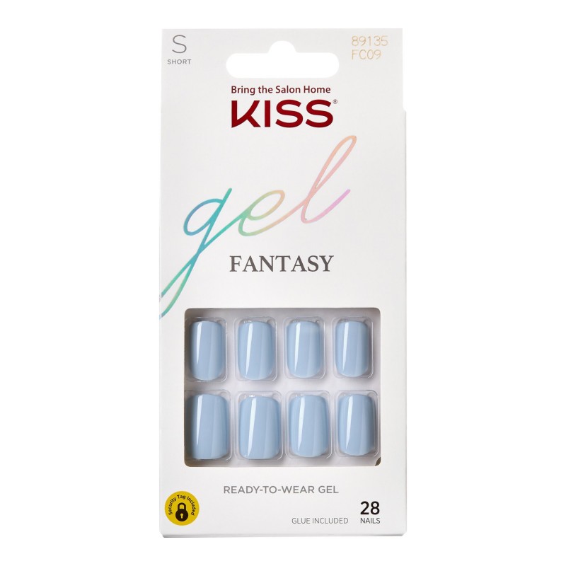 KISS gel FANTASY False Nails Kit - Short - 28's