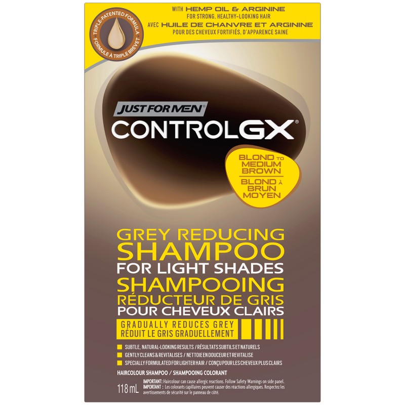 ControlGX Grey Reducing Shampoo - Light Shades - 118ml
