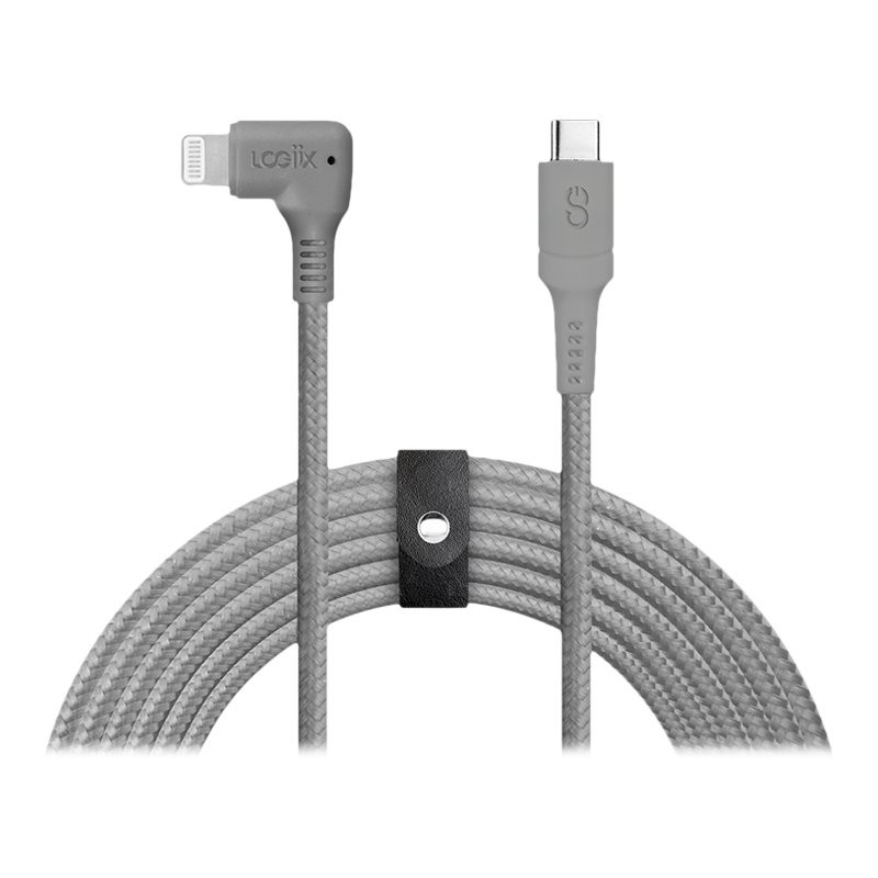 LOGiiX Piston Connect XL 90 USB-C to Lightning Cable