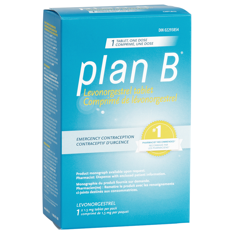 Plan B Emergency Contraceptive Levonogrestrel Tablet - 1 Tab/1.5mg