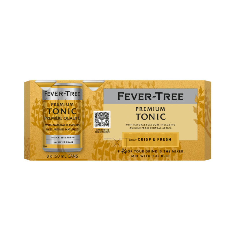 Fever-Tree Premium Tonic Water - 8x150ml