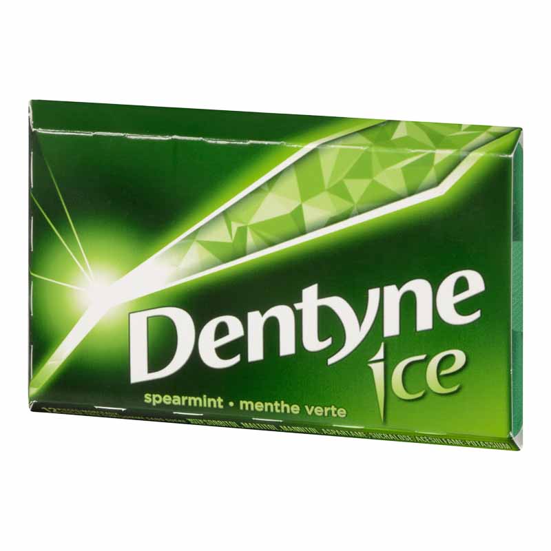Dentyne Ice Gum - Spearmint - 12 pieces