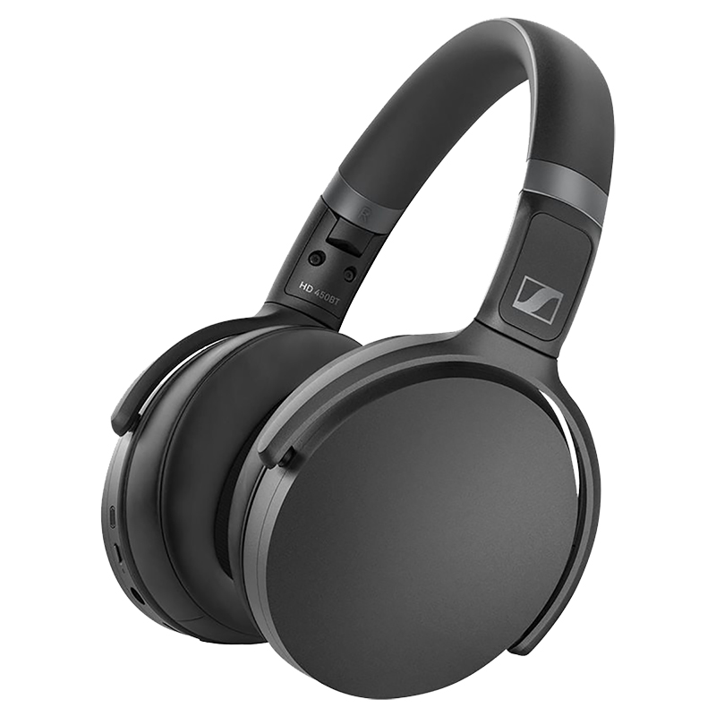 Sennheiser HD 450BT Bluetooth Over-Ear Headphones with Active Noise Cancellation
