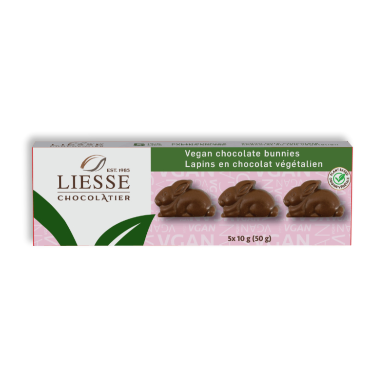 Liesse Vegan Chocolate Bunnies - 50g