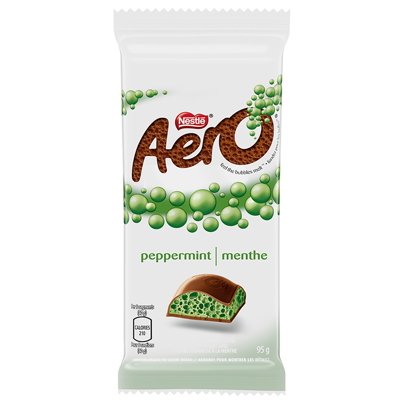 NESTLE Aero Peppermint Chocolate Bar - 95g