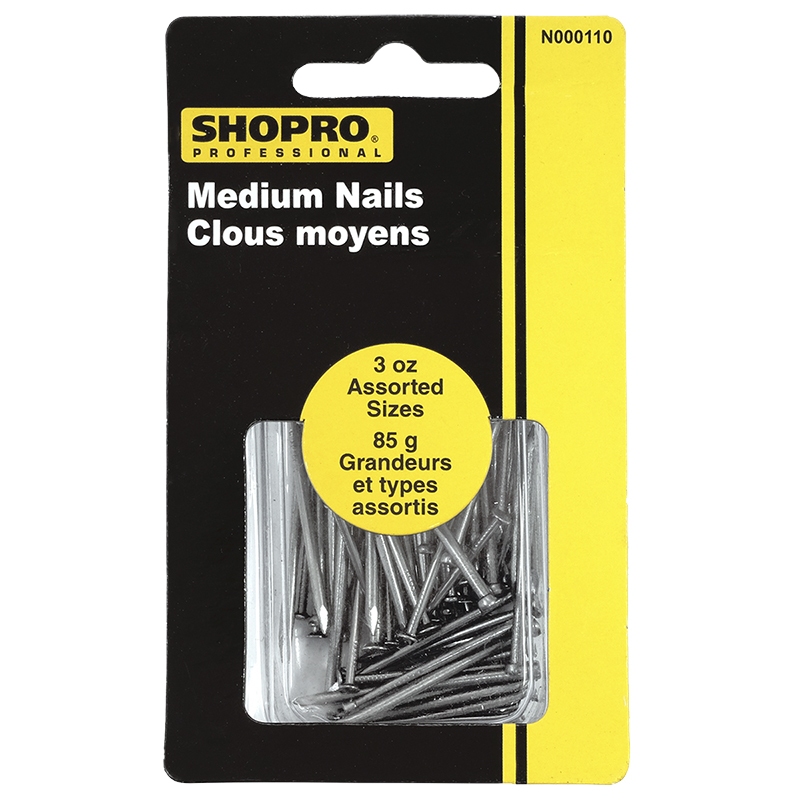 Shopro Medium Nails - Assortment - 85g