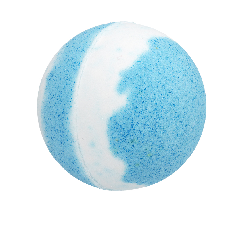 Sweet Treat Round Bath Fizzer - Blue & White | London Drugs