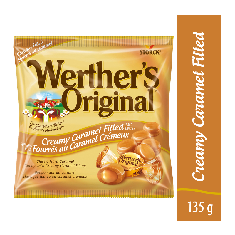 Werther's Original Filled Hard Candy - Creamy Caramel - 135g