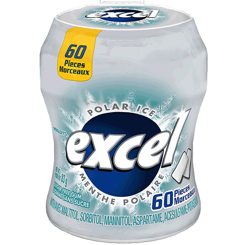Excel Gum - Polar Ice - 60's
