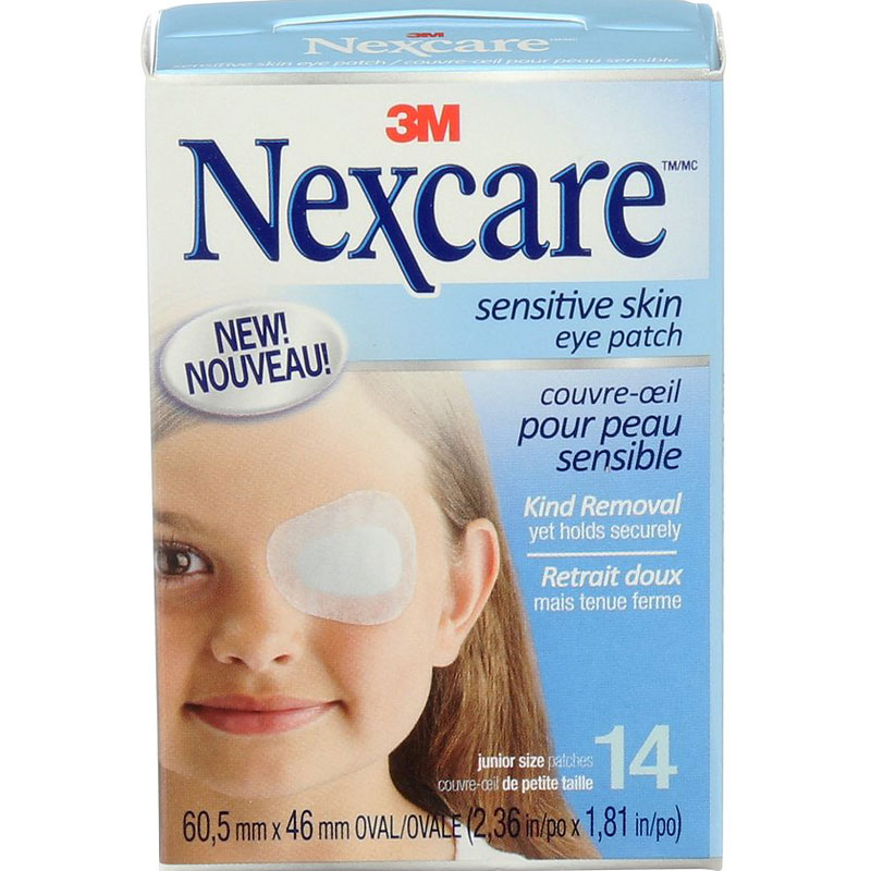 3M Nexcare Sensitive Skin Eye Patch - Junior Size - 14s
