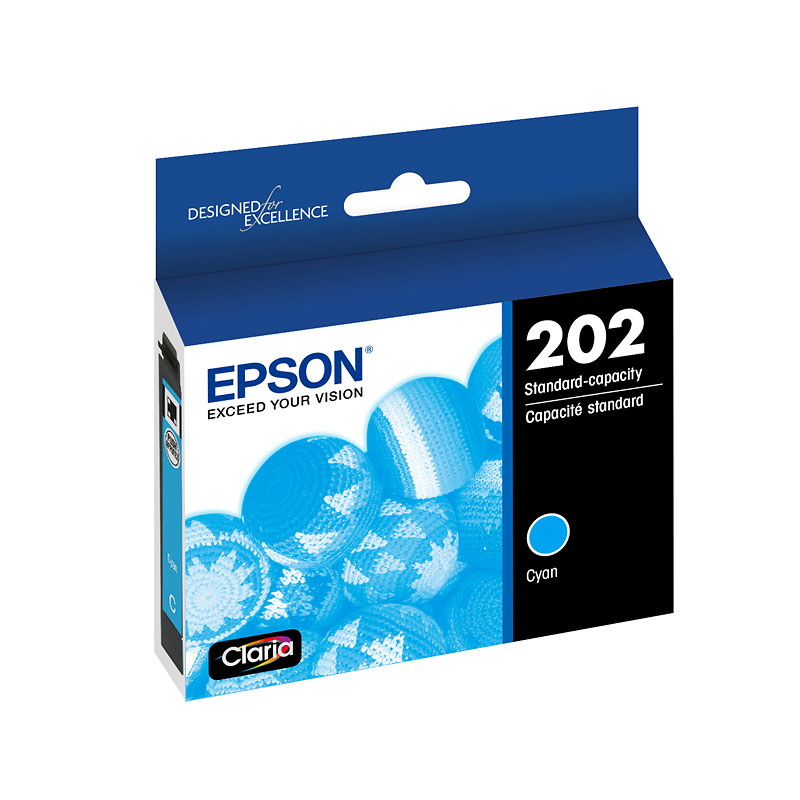 Epson 202 Claria Ink - Cyan - T202220-S