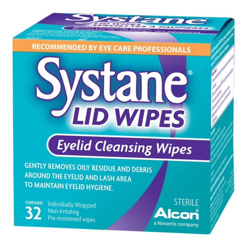 Systane Eyelid Cleansing Wipes - 32s