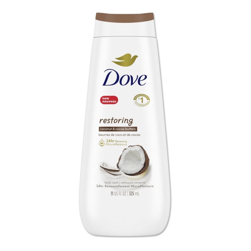 Dove Restoring Body Wash - Coconut & Cocoa Butters - 325ml