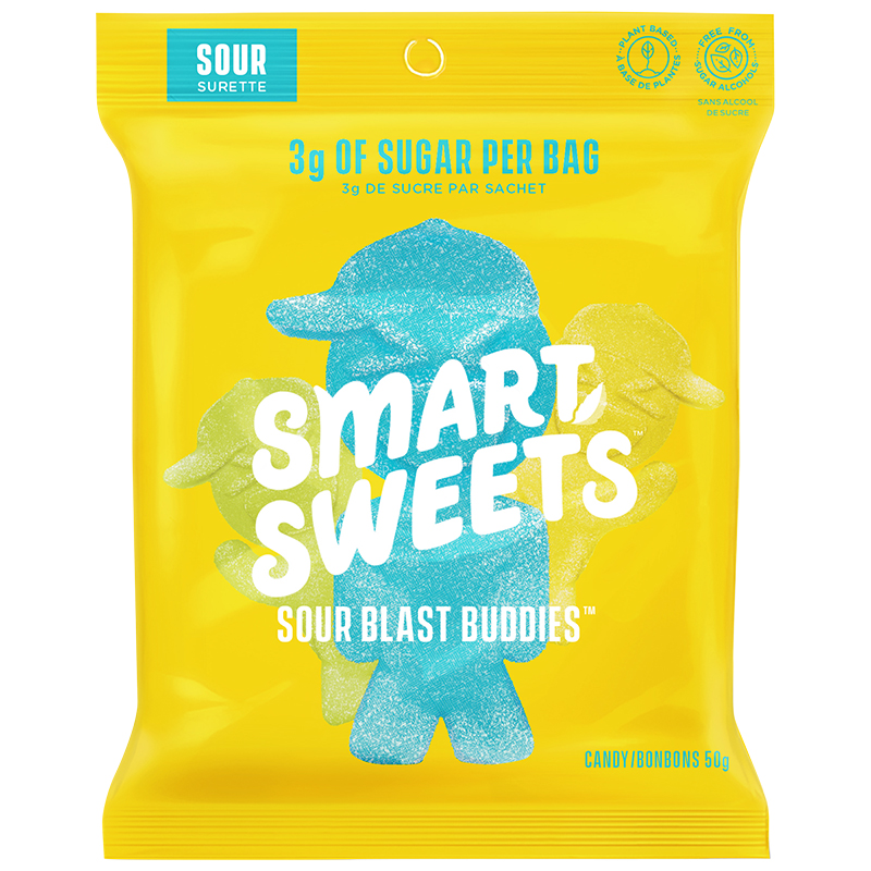 Smart Sweets Sour Blast Buddies - 50g