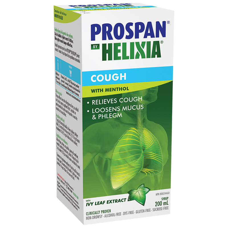 Helixia Prospan Cough Syrup - Menthol - 200ml