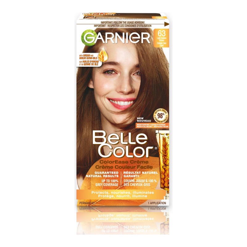 Garnier golden brown hair color