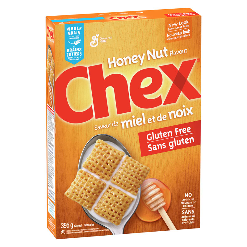 Chex Gluten Free Cereal - Honey Nut - 395g 