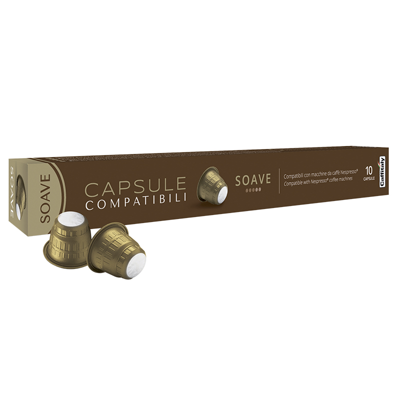 Caffitaly Coffee Capsules - Soave Medium Roast - 10s
