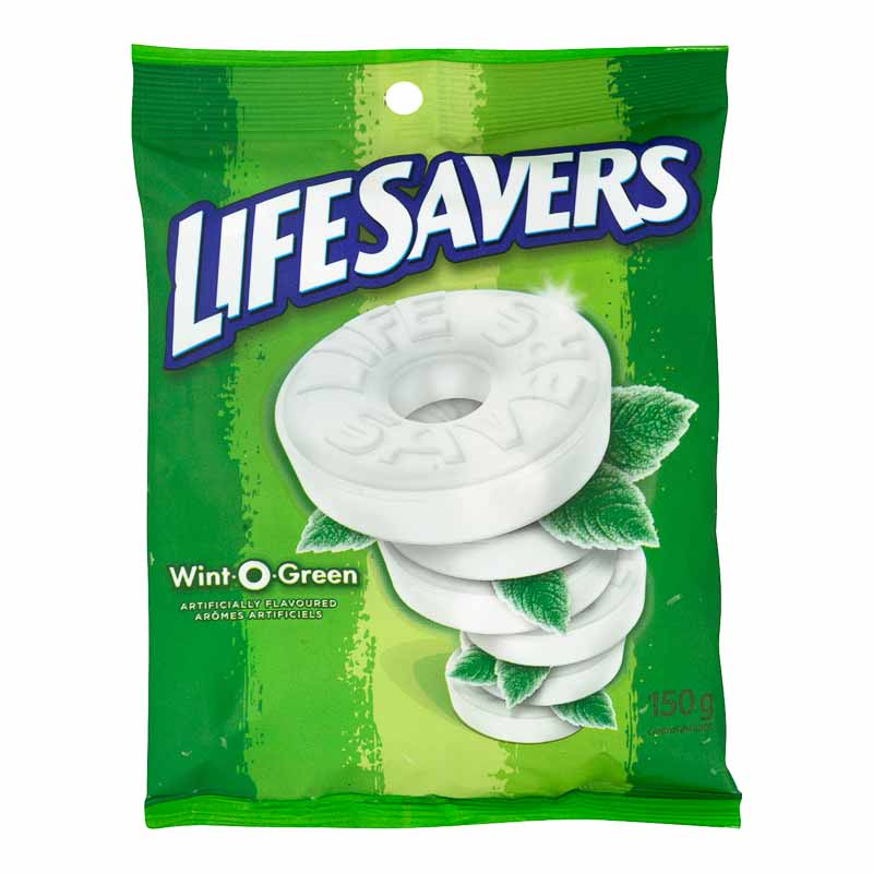 Lifesavers Wint O Green - 150g