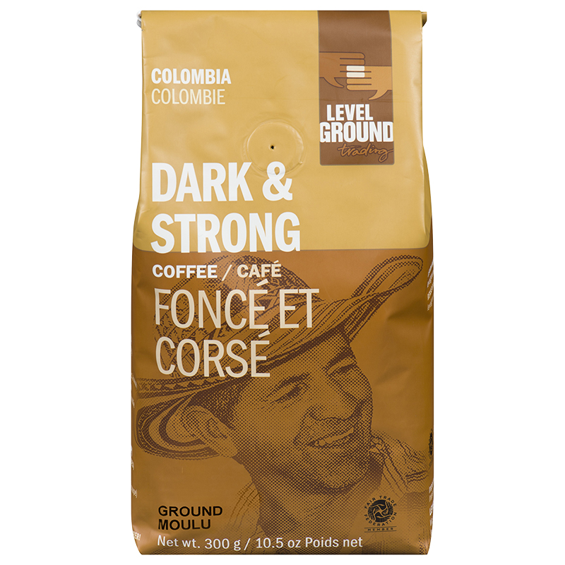 Level Ground Coffee Colombia Ground Coffee 300g