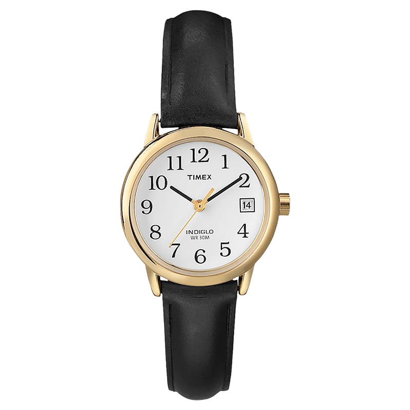 Timex Easy Reader Women's wristwatch - Gold/Black - T2H341GP