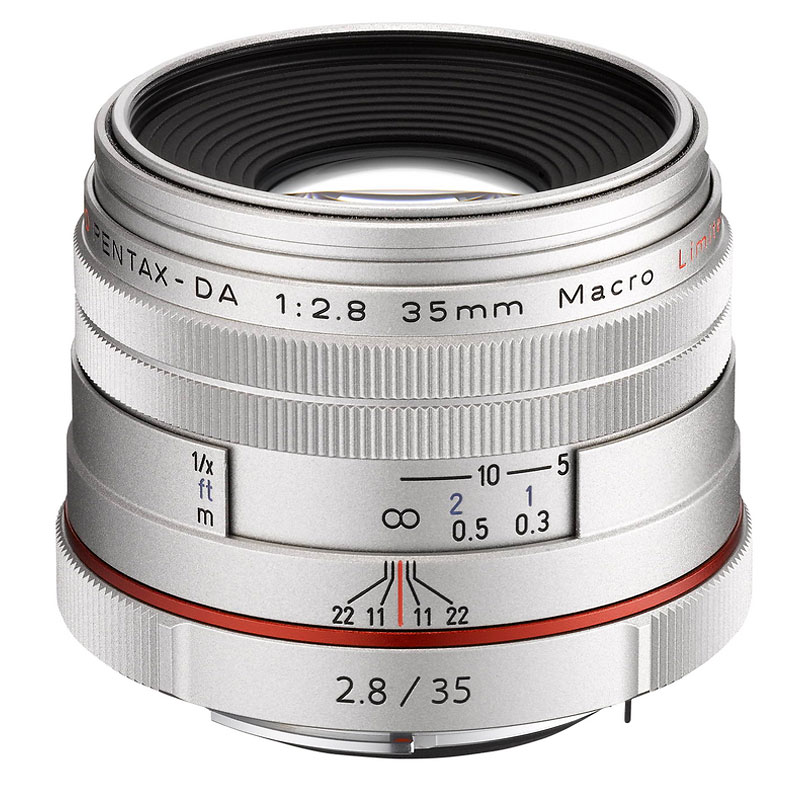 Pentax HD DA 35mm f2.8 Limited Lens - 21460 - Silver