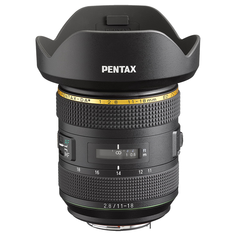 Pentax HD DA 11-18 mm F2.8 ED DC Lens - 21230