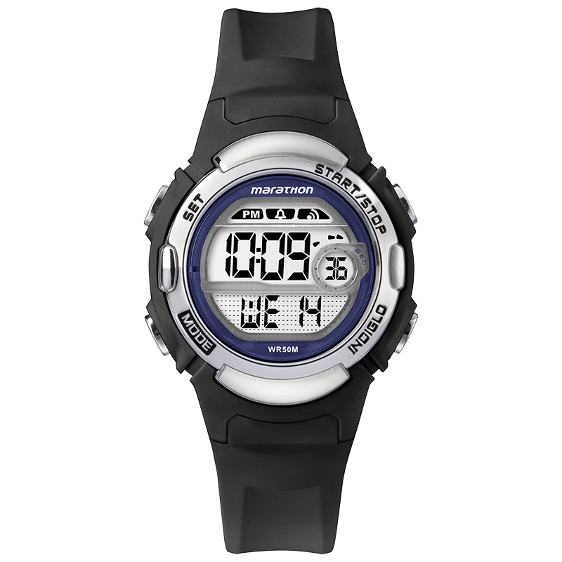Timex Women's Marathon Digital Watch - Black/Purple - TW5M143009J