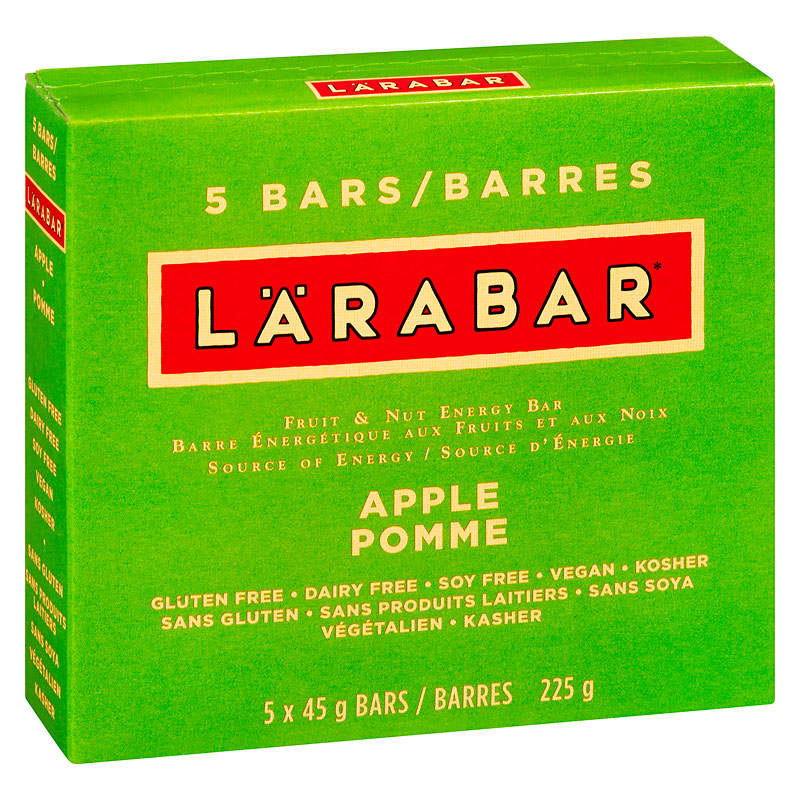 Larabar Energy Bar - Apple Pie - 5 x 45g