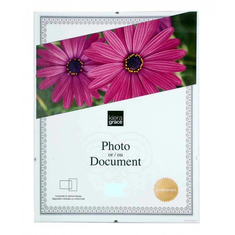 Kiera Grace Clip Document Frame - Clear - 11x14 Inch - PH30413-1