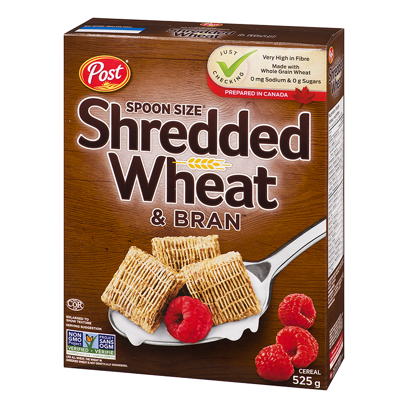 Post Shredded Wheat with Bran - 525g