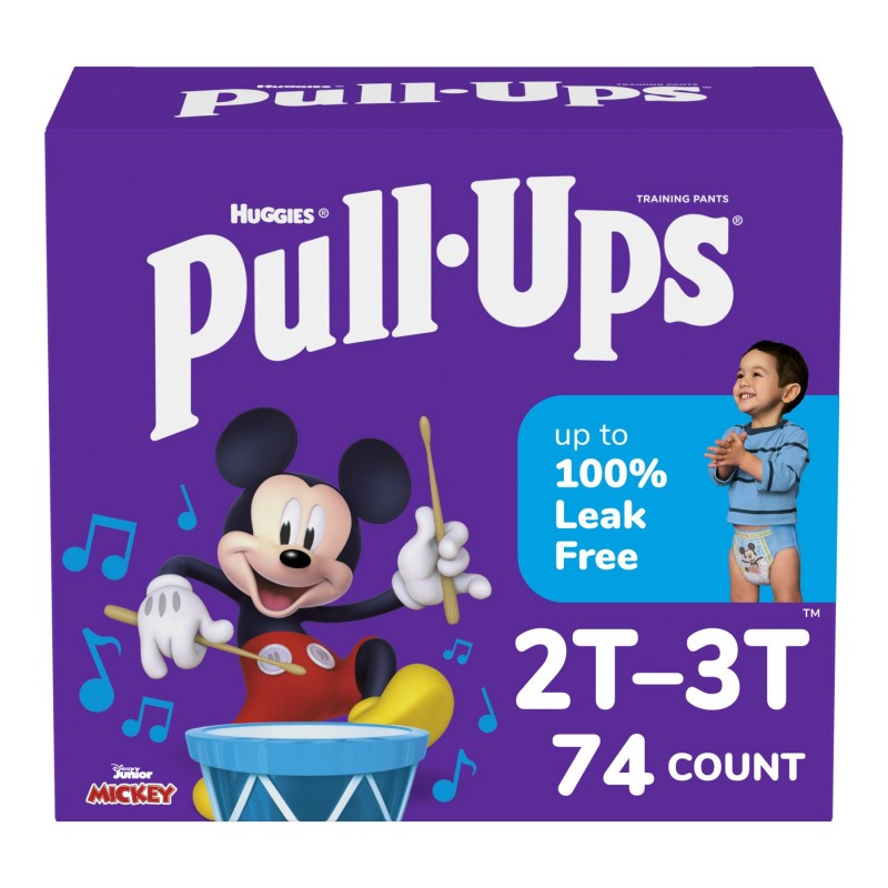 Pull-Ups Boys Potty Training Pants - 2T-3T - 74 Count