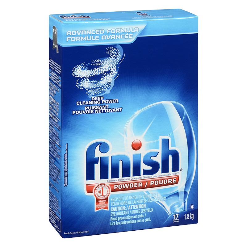 Finish Dishwasher Detergent Powder - 1.8kg