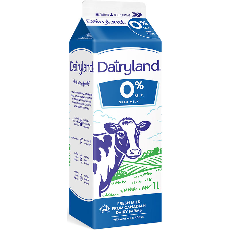 Dairyland Skim Milk - 1L